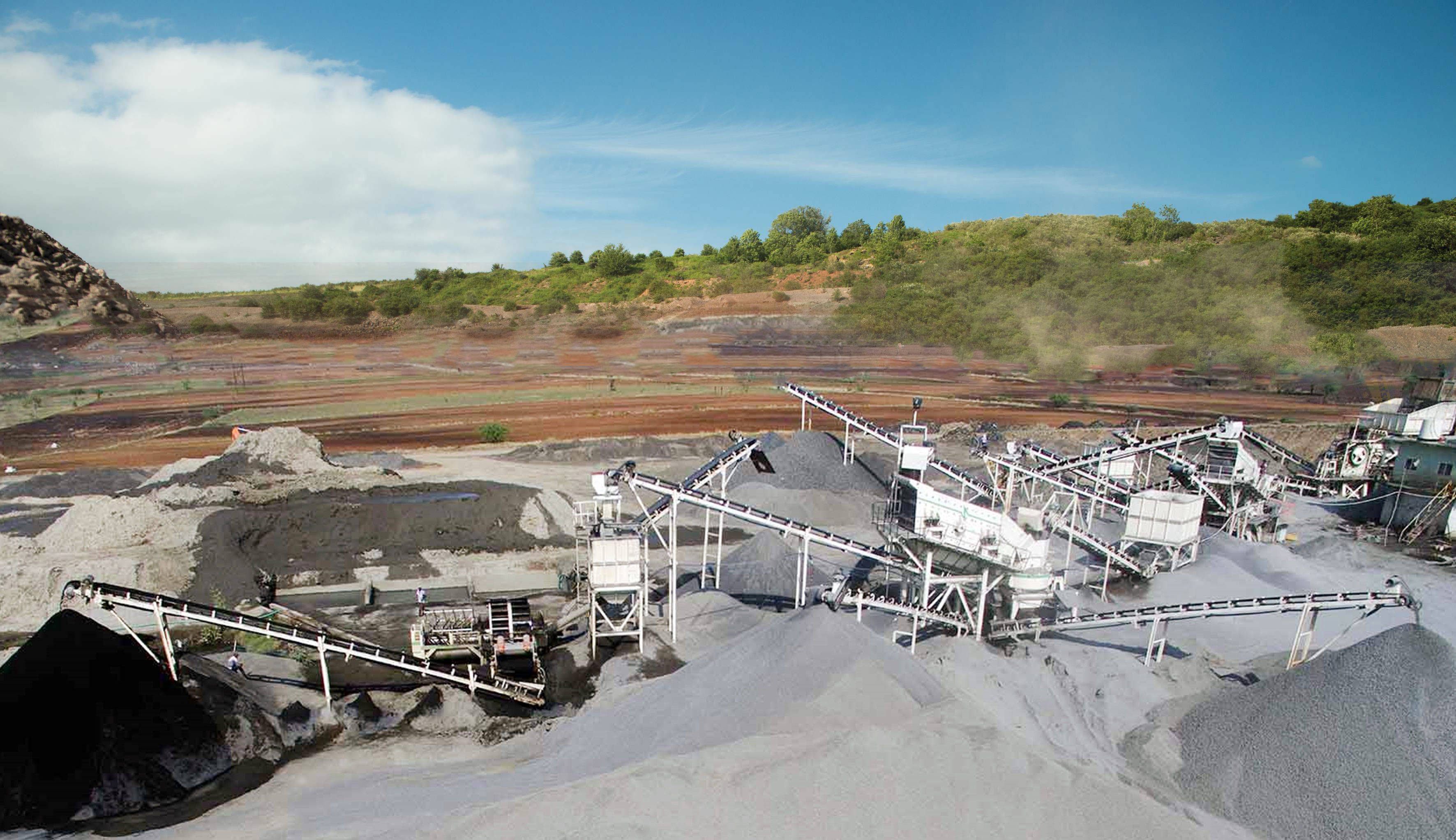 破碎制砂生產(chǎn)線(xiàn)加工